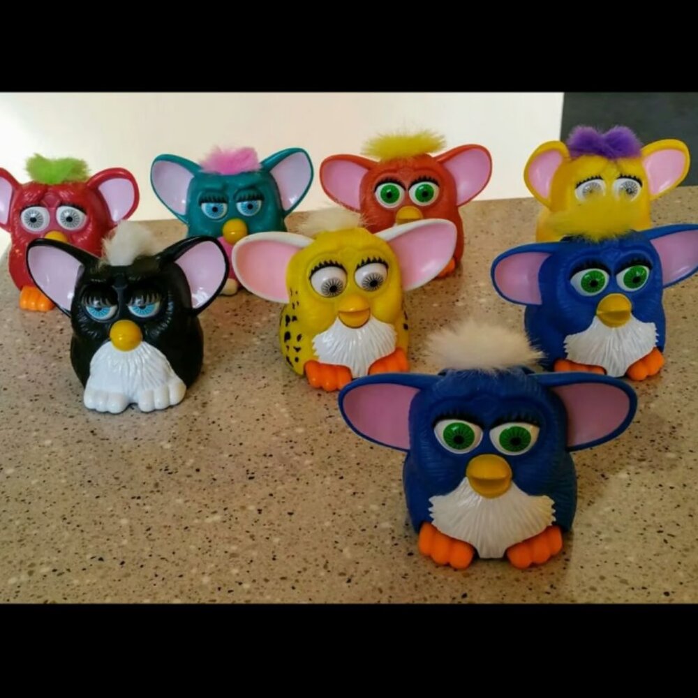 Vintage Retro McDonald's Furbys